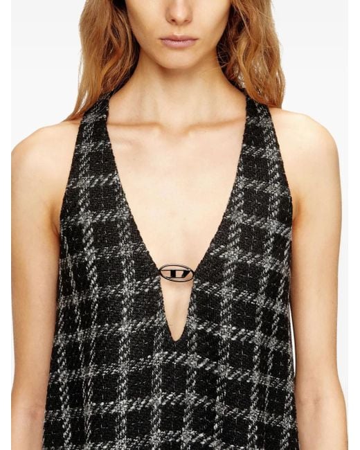 DIESEL Black D-Giada Mini Dress
