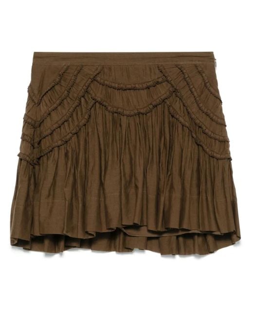 Minifalda Ceola Isabel Marant de color Brown