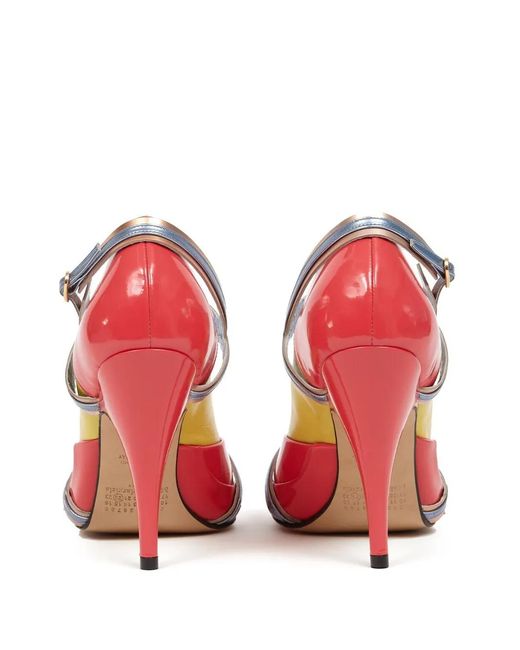 Maison Margiela Pink Tabi Monster Pumps