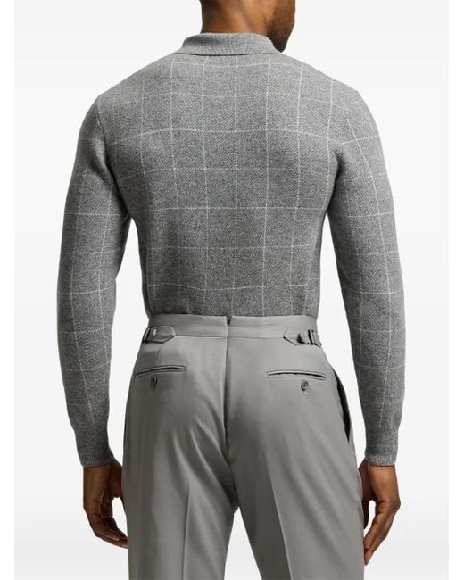Ralph Lauren Gray Polo-Neck Sweater for men