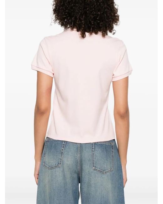 McQueen Pink Crew-Neck T-Shirt