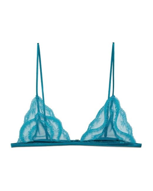 Kiki de Montparnasse Blue Leche Moi Bra