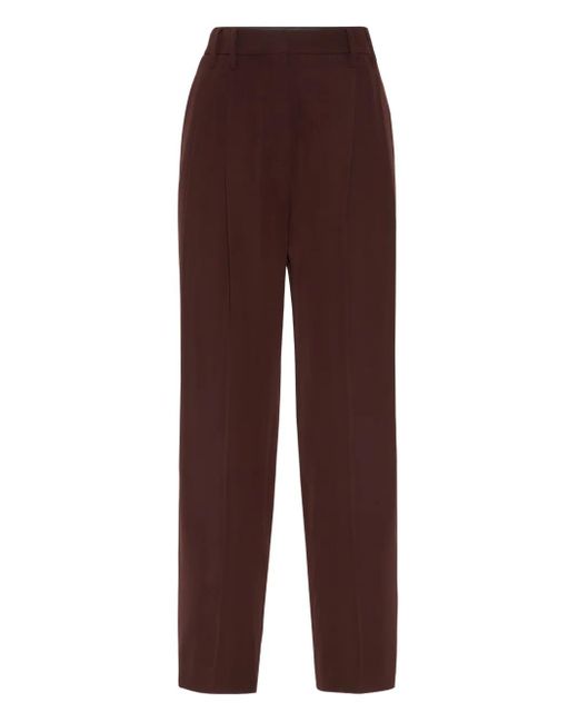 Brunello Cucinelli タックパンツ Purple