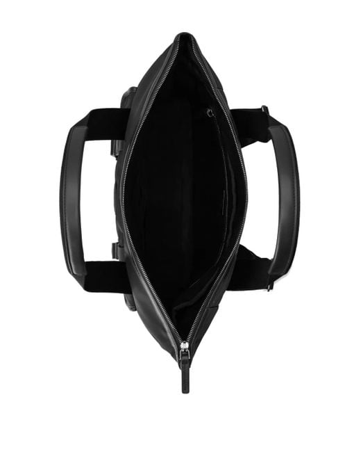 Tod's Black Two-Handle Buckle Backpack for men