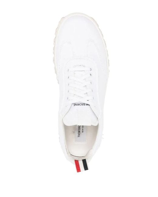 Thom Browne White Field Sneakers for men