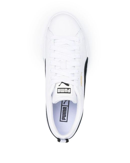 puma plateforme cuir