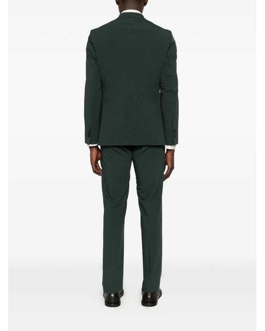 VELA SHOP Green Single-Breasted Buttoned Suit for men