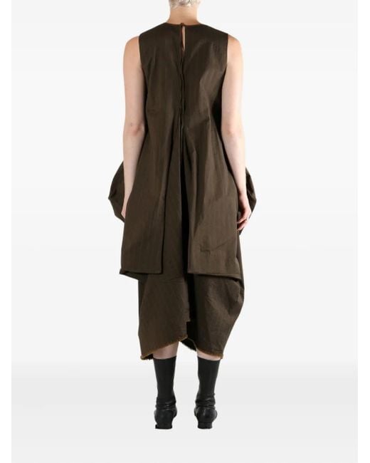 Uma Wang Green Anthea Dress