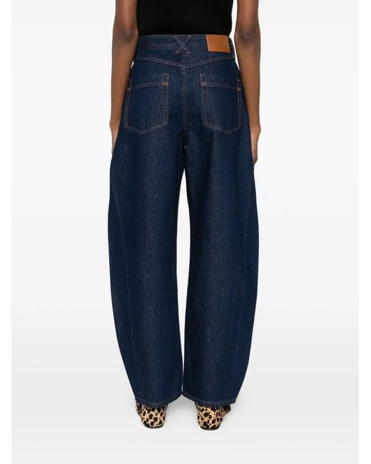 Aje. Blue Stevie Five-Pocket Jeans