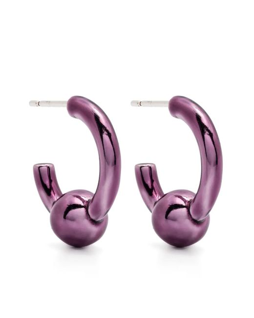 Justine Clenquet Sam ピアス Purple