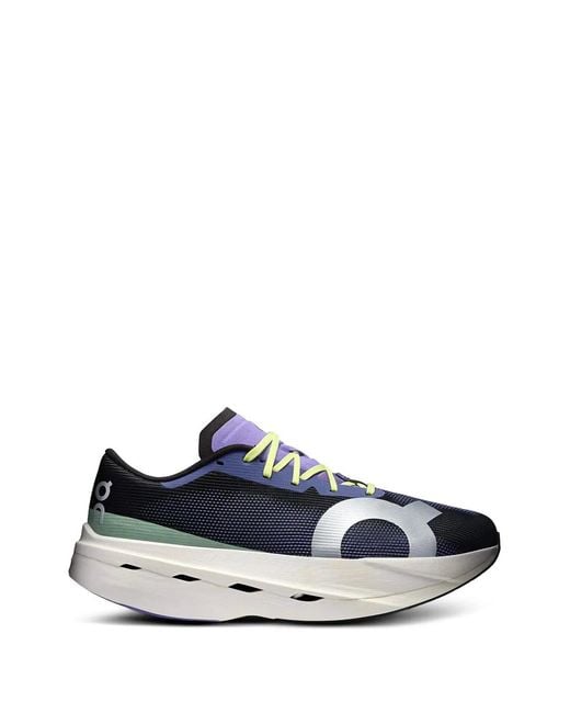 On Shoes Blue Cloudboom Volt Logo Sneakers for men