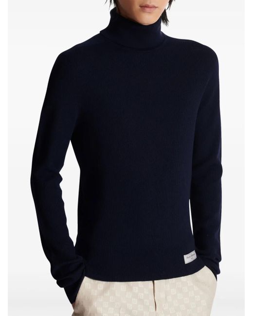 Balmain Blue Turtlenecks for men