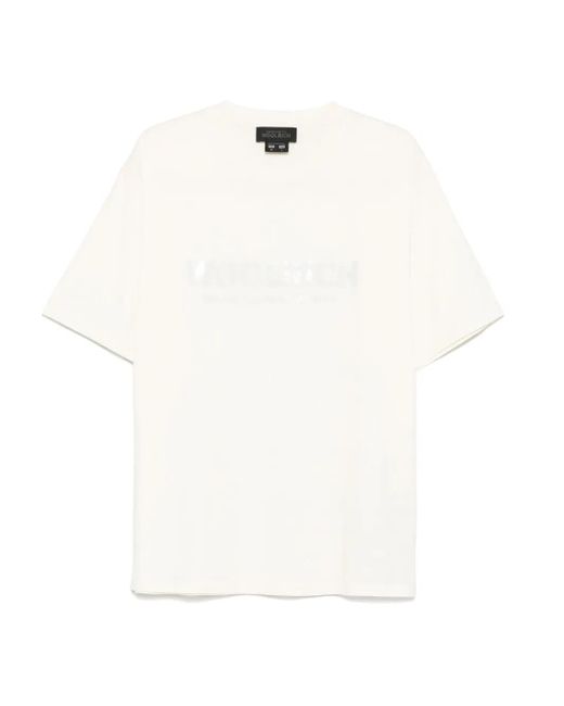 Woolrich White Jersey T-Shirt for men
