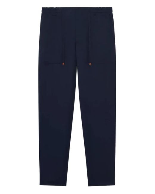 メンズ Drole de Monsieur ドローストリング パンツ Blue
