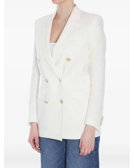 Tagliatore White Jasmine Blazer
