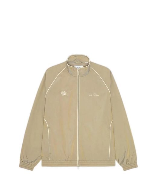Les Deux Natural Jack Shiny Piping Track Jacket for men