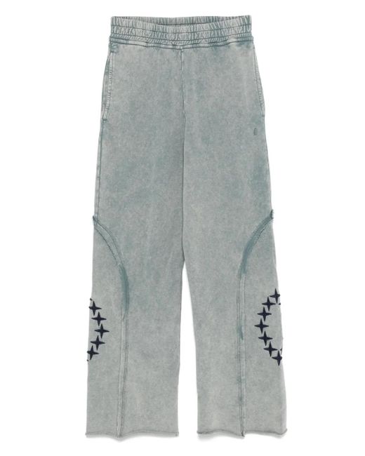Etudes Studio Gray Embroidered Track Pants