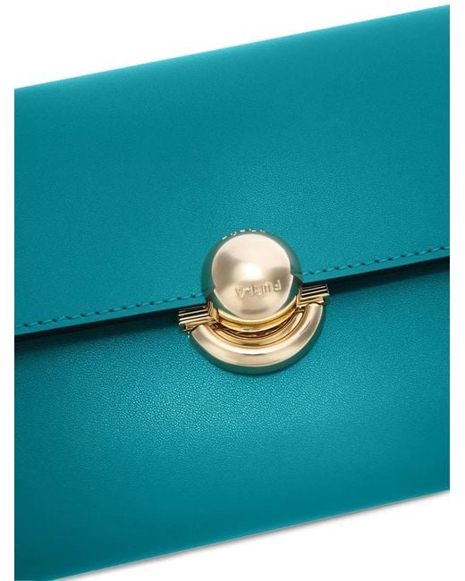 Furla Blue Sfera Cross Body Bag
