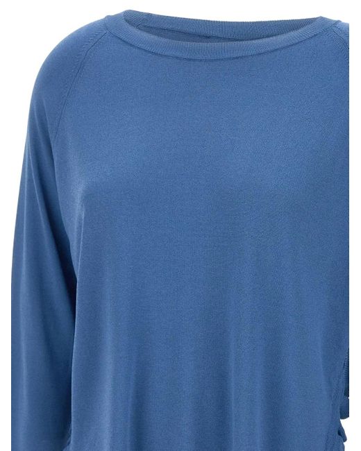 Kaos ラッフル セーター Blue
