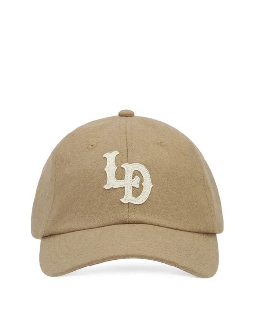Les Deux Natural Logo-Patch Baseball Cap for men