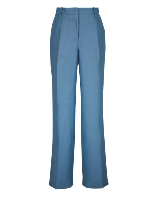 Lafayette 148 New York センタープレス パンツ Blue