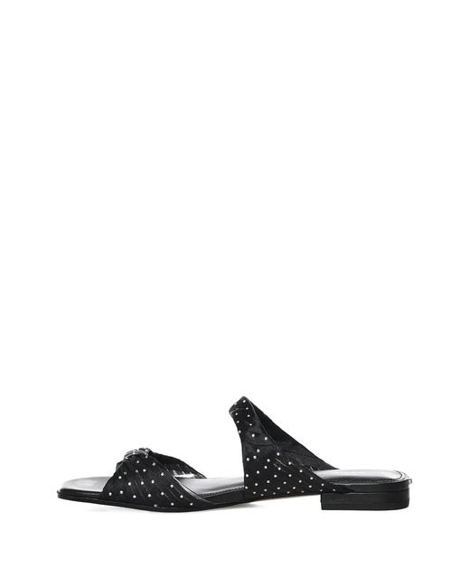 MICHAEL Michael Kors White Studded Strappy Sandals