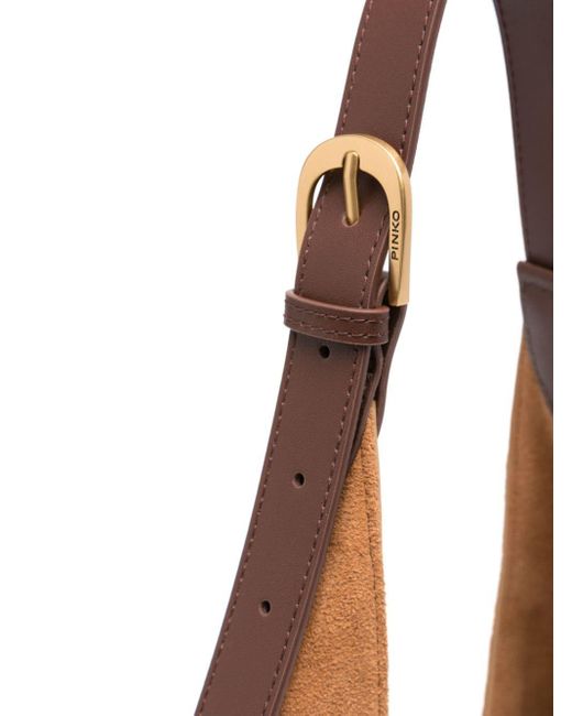 Mini sac porté épaule Hobo Pinko en coloris Brown