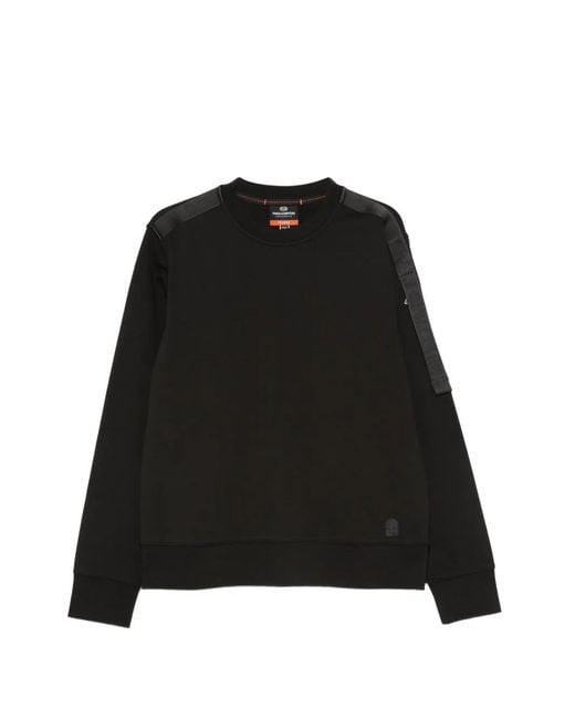Parajumpers Black Crew-Neck Sweatshirt for men
