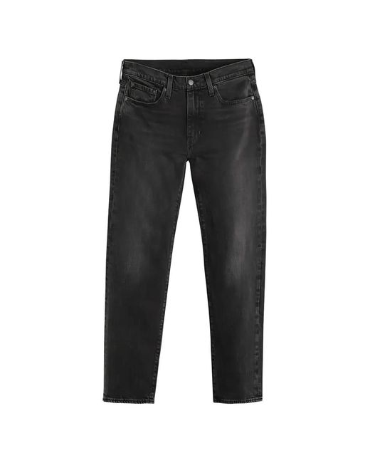 Vaqueros 502 Taper Levi's de hombre de color Black