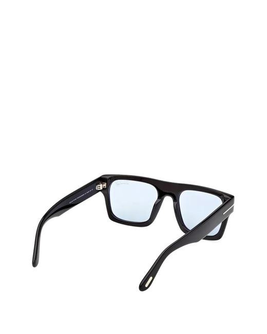 Tom Ford White Square-Frame Sunglasses for men