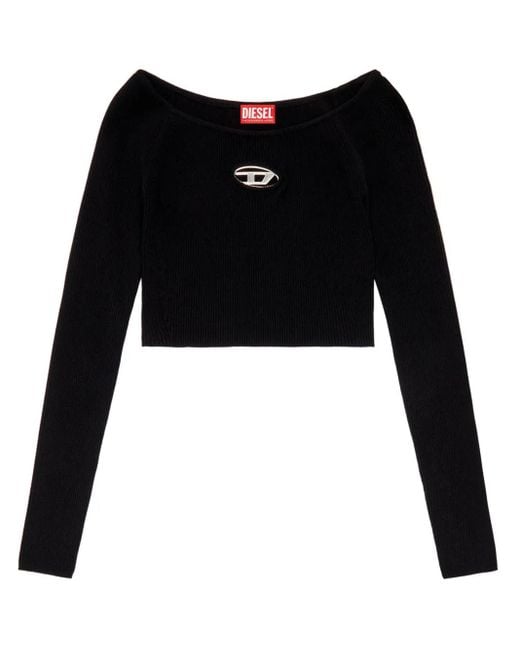 DIESEL Black Oval-D Top