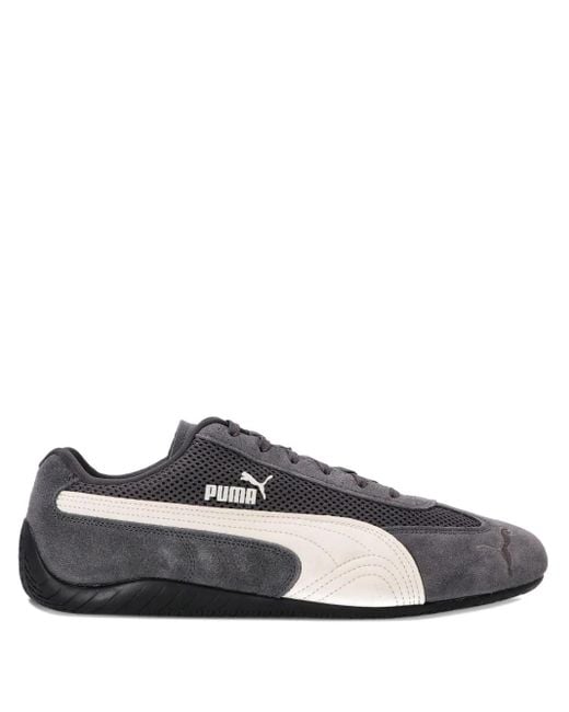PUMA Gray Speedcat Mesh Sneakers