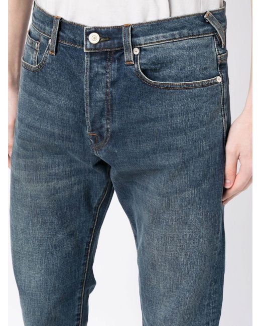 PS by Paul Smith Stonewash Straight-leg Jeans in Blue for Men | Lyst