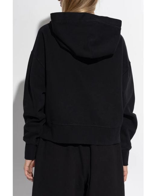 Canada Goose Black Logo-Print Hoodie