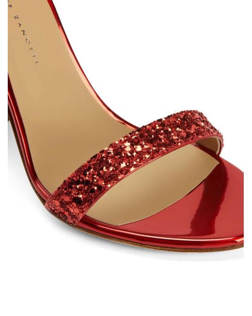Giuseppe Zanotti Pink Tara Sandalen Im Glitter-Look 110Mm