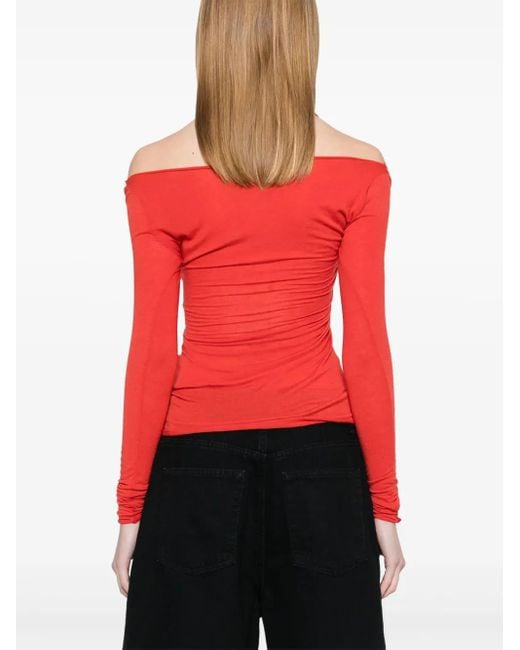 MANURI Red Rita Blouse