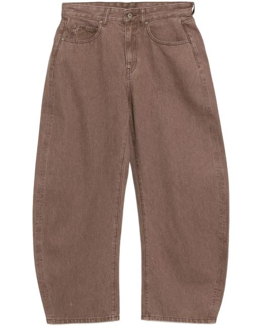 Vaqueros ajustados JNBY de color Brown