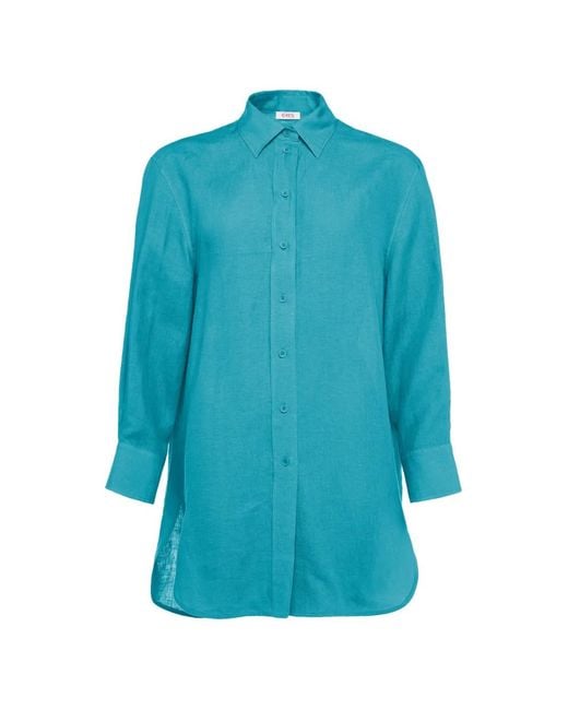 Eres Blue Long Sleeve Shirt