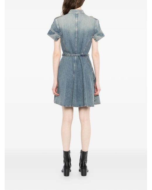 McQueen Blue Dresses