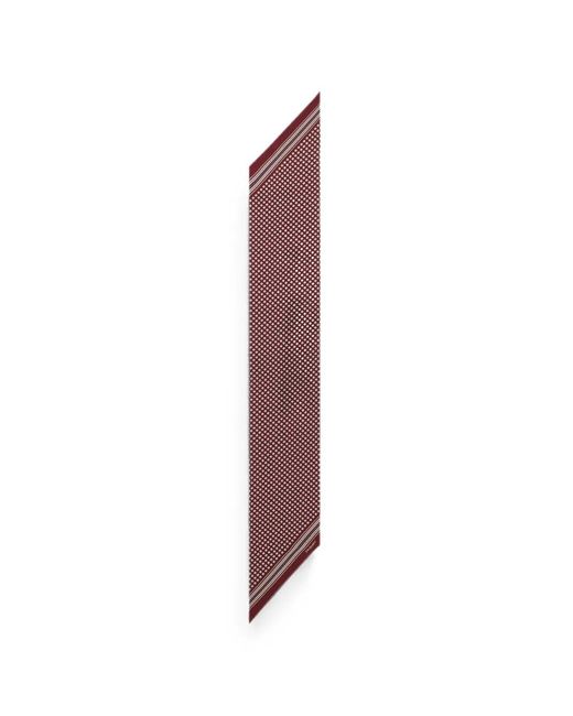 Saint Laurent Purple Lavallière Scarf for men