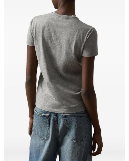 Polo Ralph Lauren ベアアップリケ Tシャツ Gray