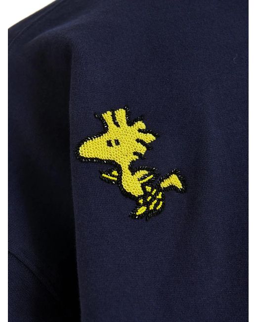 Essentiel Antwerp Blue X Peanuts Sequin-Embellishment Sweatshirt