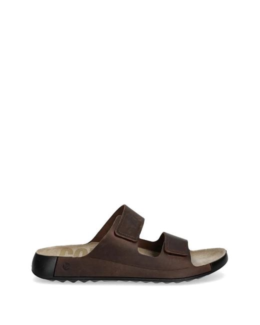 Ecco Brown Cozmo Sandals for men