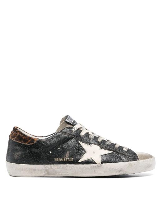 Golden Goose Deluxe Brand Black Super-Star Laminated for men