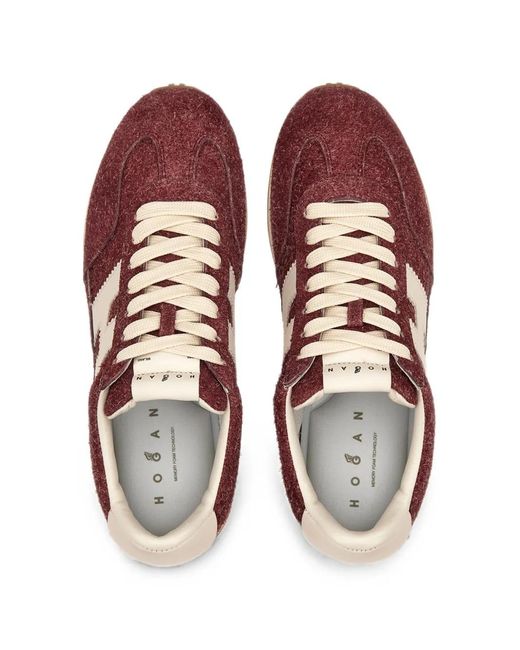 Hogan Purple Sneakers Athletic
