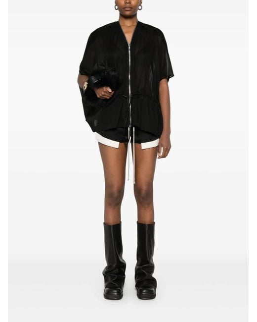 Rick Owens Black Sail Jacket