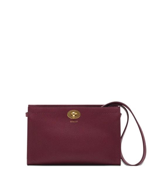 Burberry Purple Cotswolds Clutch Bag