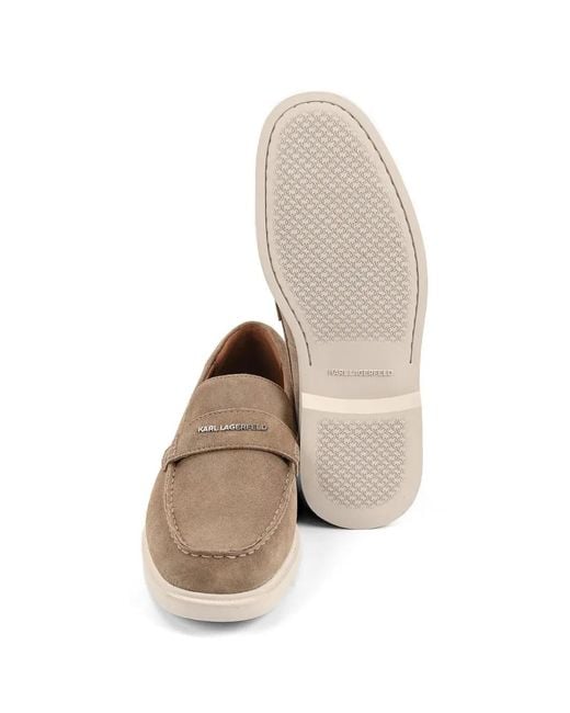 Karl Lagerfeld Natural Kori Loafers for men