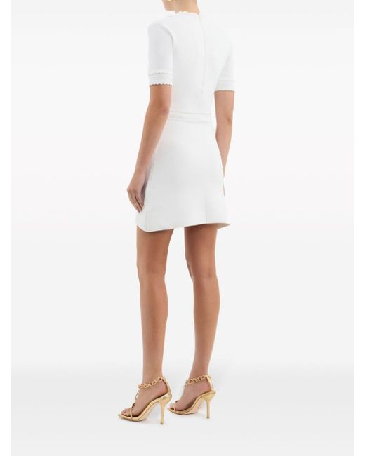 Rebecca Vallance Mini-jurk Met Ceintuur in het White