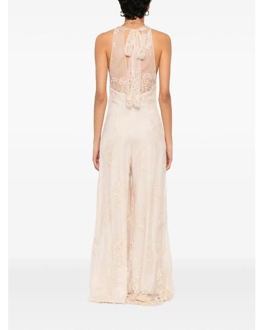 Aniye By White Silva Lace Jumpsuit